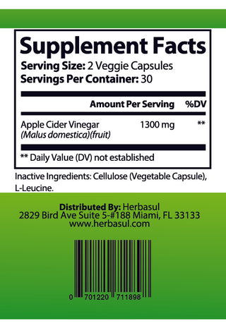 Apple Cider Vinegar Herbasul