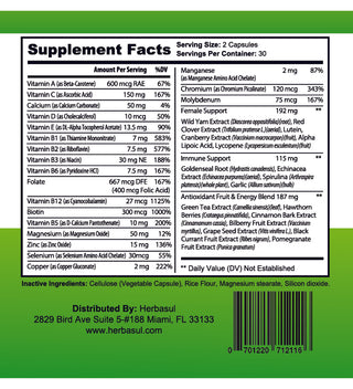 Woman's Multivitamin Herbasul