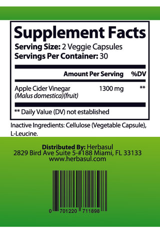 Apple Cider Vinegar Herbasul